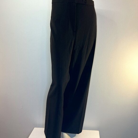 ESSENTIALS Women's Black Secret Slimmer Black Dress Pant - Size 28SP - NWT - Picture 1 of 4